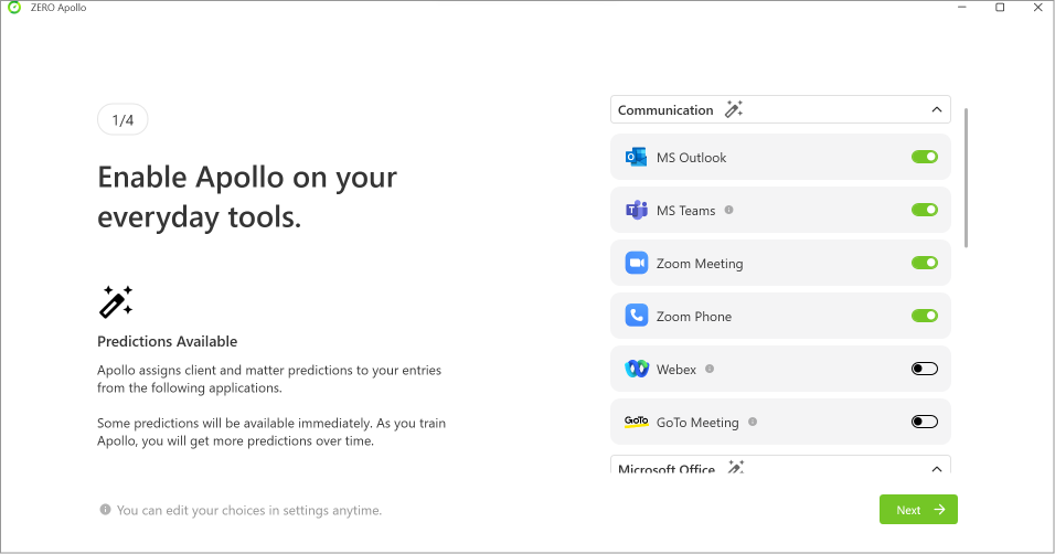 Setting Up Apollo ZERO